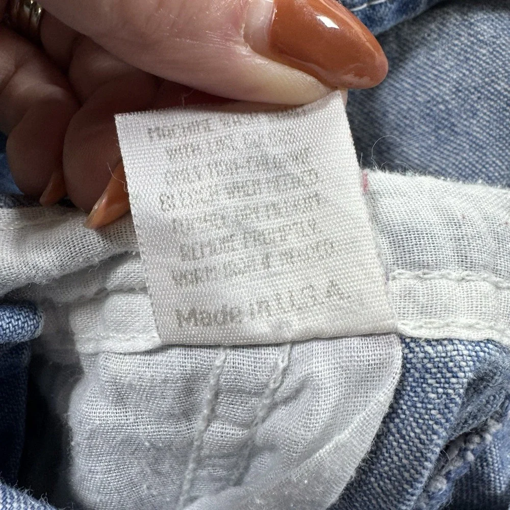 Vintage Oshkosh B'Gosh Infant Baby Denim Overalls‎ Size 6-9Months